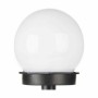 Balise Ibergarden 10 CM BALL 10 CM BALL Blanc Noir Plastique 10 x 34,5 x 10 cm 10 x 24,5 x 10 cm Ballon Charge solaire (12 Unité