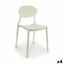 Dining Chair Gift Decor BB-04 BB-04 White Plastic 41 x 81 x 49 cm (4 Units)