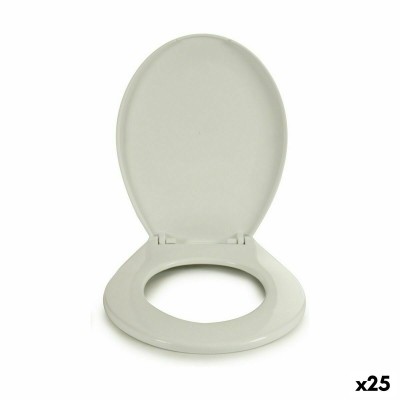 Toilet Seat Berilo 55427 55427 White Plastic 34,5 x 43 x 5 cm (25 Units)