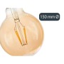 LED lamp Gift Decor ZS028-116D ZS028-116D Transparent 4 W E27 14 x 19 x 14 cm Vintage 12 Units