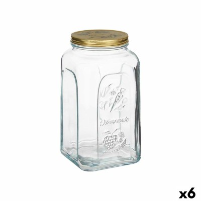 Jar Pasabahce 1100775-80398 Homemade Transparent Golden 3 L (6 Units)