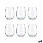 Set of glasses Pasabahce 1201857-420825 Amber Transparent Glass 350 ml (4 Units)