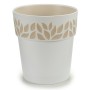 Self-watering flowerpot Stefanplast 94100 Cloe White Plastic 25 x 25 x 25 cm (6 Units)