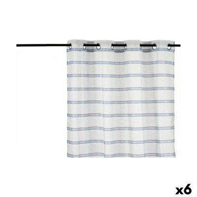 Rideau Gift Decor SLB8625 SLB8625 Bleu 140 x 0,1 x 260 cm Rayures