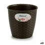 Planter Stefanplast 73452 73452 Plastic 14 x 13 x 14 cm (12 Units)