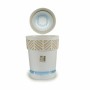 Self-watering flowerpot Stefanplast 94600 Orfeo White Plastic 29 x 29 x 29 cm (6 Units)