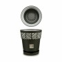 Self-watering flowerpot Stefanplast 94603 Orfeo Anthracite Plastic 29 x 29 x 29 cm (6 Units)