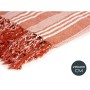 Multipurpose throw Gift Decor 2658C 2658C White Red 235 x 205 cm Stripes (8 Units)