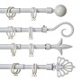 Tringle à Rideau Gift Decor A19020-030-050-040 A19020-030-050-040 Extensible (8 Unités)