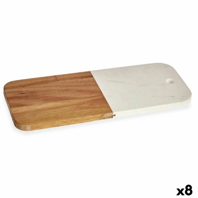 Planche à découper Kinvara 78374 78374 Blanc 18 x 1,5 x 38 cm (8 Unités)