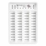 Cutlery Organiser Kinvara CN19128-1 CN19128-1 White Black Grey Natural rubber polypropylene TPR 22,5 x 4,5 x 32 cm (24 Units)