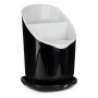Cutlery Drainer Kinvara AP-9143 AP-9143 White Black Plastic 12 x 19 x 12,5 cm Dinner suit (12 Units)