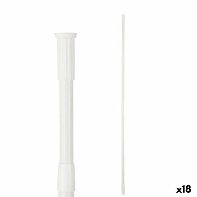 Barre extensible Berilo B0638 110-200CM B0638 110-200CM Blanc Aluminium 200 x 2,2 x 2,2 cm De douche (18 Unités)