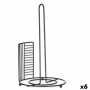 Kitchen Paper holder Kinvara W7728-3P W7728-3P Black Metal 18,5 x 31,5 x 18,5 cm 18,5 x 32,4 x 18,5 cm (6 Units)