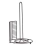 Kitchen Paper holder Kinvara W7728-3P W7728-3P Black Metal 18,5 x 31,5 x 18,5 cm 18,5 x 32,4 x 18,5 cm (6 Units)