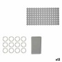 Bath Set Berilo CN-B6032A-GREY CN-B6032A-GREY Grey PVC Polyethylene EVA 28 x 42 x 6 cm (12 Units)