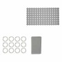 Bath Set Berilo CN-B6032A-GREY CN-B6032A-GREY Grey PVC Polyethylene EVA 28 x 42 x 6 cm (12 Units)