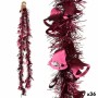 Guirlande de Noël Krist+ SY19QJTS-279-F SY19QJTS-279-F Fuchsia Plastique Cloches 12 x 12 x 200 cm guirlande (36 Unités)