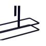 Kitchen Paper holder Kinvara W6128-6 PDQ W6128-6 PDQ Black Metal Iron 34 x 17,3 x 10,5 cm (8 Units)