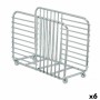 Napkin holder Kinvara CN-W7728-4 CHROME CN-W7728-4 CHROME Silver Metal 14,5 x 11,5 x 6,5 cm (6 Units)