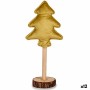 Sapin de Noël Krist+ 19AQ1341-Y 19AQ1341-Y Doré Polyester Bois 9,5 x 32 x 13 cm (12 Unités)
