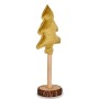 Christmas Tree Krist+ 19AQ1341-Y 19AQ1341-Y Golden Polyester Wood 9,5 x 32 x 13 cm (12 Units)