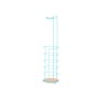 Porte-rouleaux pour Papier Toilette Berilo W7276PB - 388 W7276PB - 388 Bleu 16,5 x 63,5 x 16,5 cm (4 Unités)