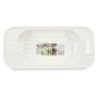 Drainer Kinvara 04 1314 04 1314 White Plastic 47 x 9,5 x 22 cm (24 Units)