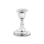 Pot à Bougie Gift Decor 0105621 0105621 Argenté Argent Aluminium 4,5 x 9 x 6 cm 6,3 x 8,5 x 6,3 cm (24 Unités)