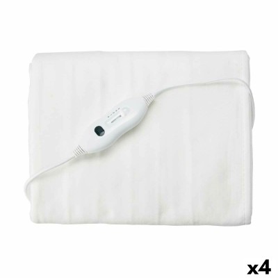 Couverture électrique Gift Decor UBW03 UBW03 Blanc Polyester 80 x 1 x 150 cm 29 x 12 x 25 cm 60 W (4 Unités)