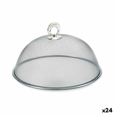 Cover Kinvara 48725 48725 Stainless steel Plastic Ø 25 cm 24,5 x 9,5 x 24,5 cm (24 Units)