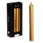 Ensemble de Bougies Acorde 126-D-AR 126-D-AR Doré 2 x 2 x 20 cm 8,5 x 21 x 4,5 cm (12 Unités)