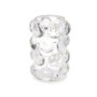 Candleholder Gift Decor GJL85125L-T GJL85125L-T Transparent Crystal 8,4 x 12,5 x 8,4 cm Microbeads (12 Units)