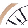 Wall Clock Gift Decor 21STC419 21STC419 Black Wood Metal MDF Wood 60 x 60 x 4,5 cm (4 Units)