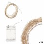 Wreath of LED Lights Gift Decor BL-009 BL-009 White Warm light 5,4 m 16 x 10 x 6 cm (24 Units)