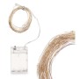 Wreath of LED Lights Gift Decor BL-009 BL-009 White Warm light 5,4 m 16 x 10 x 6 cm (24 Units)
