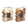 Pot-pourri décoratif Gift Decor 4 4 Blanc Marron 16 x 21 x 7 cm 16 x 21 x 7,5 cm (12 Unités)