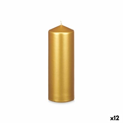 Bougie Acorde 92540 92540 Doré 7 x 20 x 7 cm (12 Unités)