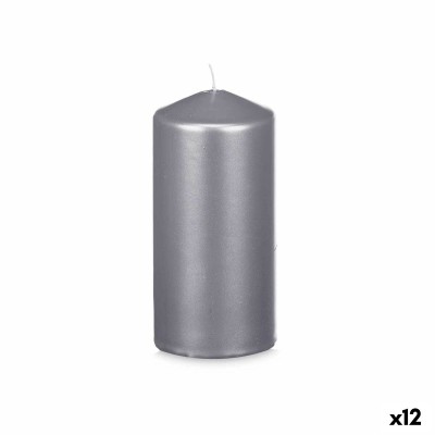 Bougie Acorde 92539 92539 Argenté 7 x 15,5 x 7 cm (12 Unités)