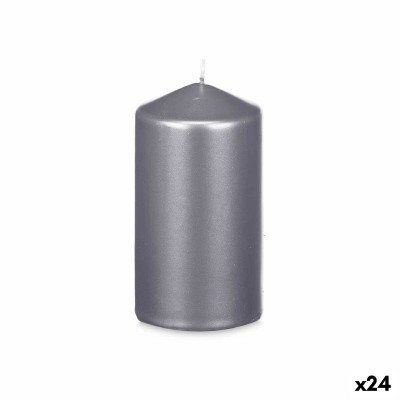 Bougie Acorde 92537 92537 Argenté 7 x 13 x 7 cm (24 Unités)