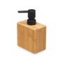 Soap Dispenser Berilo 15342 15342 Black Bamboo Plastic 9,7 x 15 x 5,8 cm (12 Units)