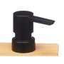 Soap Dispenser Berilo 15342 15342 Black Bamboo Plastic 9,7 x 15 x 5,8 cm (12 Units)