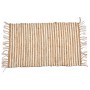 Carpet Gift Decor 84866-CEEJAY 84866-CEEJAY White Natural Stripes 60 x 1 x 90 cm (12 Units)