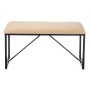 Banc Gift Decor TR23063-2 Beige Métal Tissu 81 x 42 x 38 cm