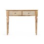 Meuble d'Entrée avec 2 Tiroirs Gift Decor 33 33 Blanc Marron 98 x 77 x 42 cm Volets