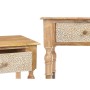 Meuble d'Entrée avec 2 Tiroirs Gift Decor 33 33 Blanc Marron 98 x 77 x 42 cm Volets