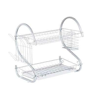 Draining Rack for Kitchen Sink Kinvara W3816-1050 W3816-1050 White 45,5 x 24,5 x 37,5 cm 40 x 11,5 x 26,5 cm
