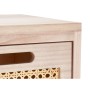 Caisson à Tiroirs Gift Decor 923515-4 Rattan Naturel 27 x 73 x 25 cm 4 tiroirs