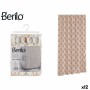 Rideau de Douche Berilo 89571 SC-MIX-008S Art Nouveau Blanc Bronze Plastique 180 x 180 x 0,008 cm (12 Unités)