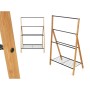 Free-Standing Towel Rack Kipit B7816 B7816 Black Metal Bamboo 60 x 90 x 37 cm 60 x 87 x 37 cm 4 Units